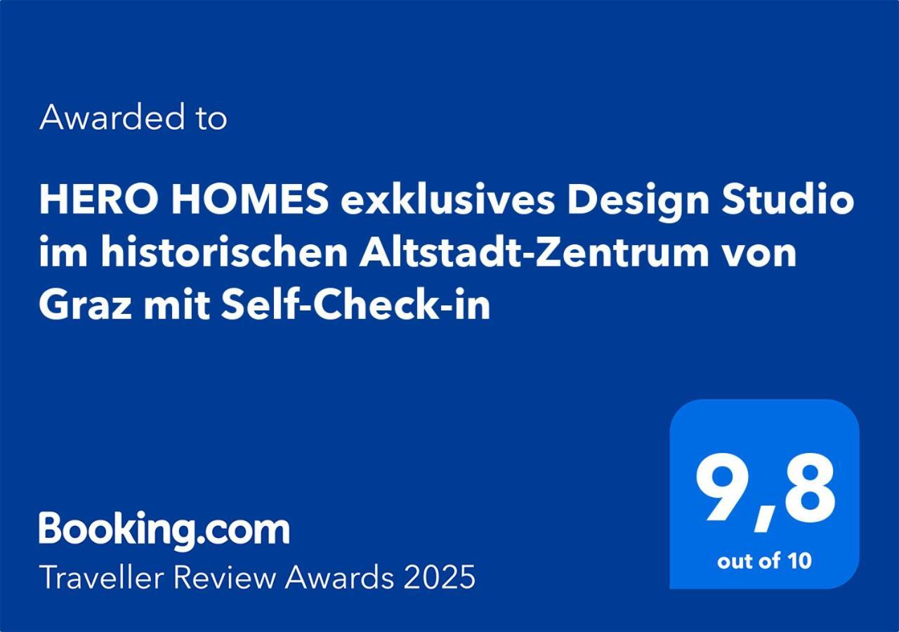 Boho Design Studio By Hero Homes - Top Lage Im Historischen Zentrum - Self-Check-In & Aircon Graz Exterior photo